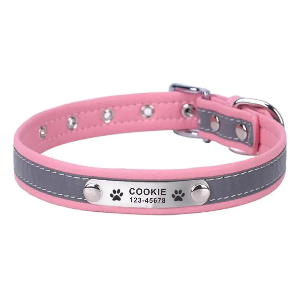 Egyedi gravírozott kutya nyakörv – több színben és méretben