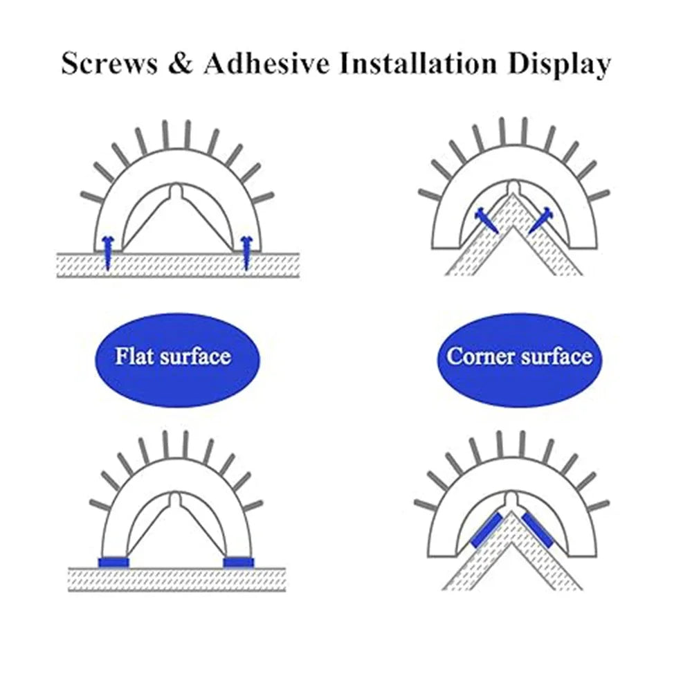 Sarokra rögzíthető önmasszírozó macskakefe – segíti a vedlést, ápolja a szőrt és boldogabbá teszi cicád mindennapjait.