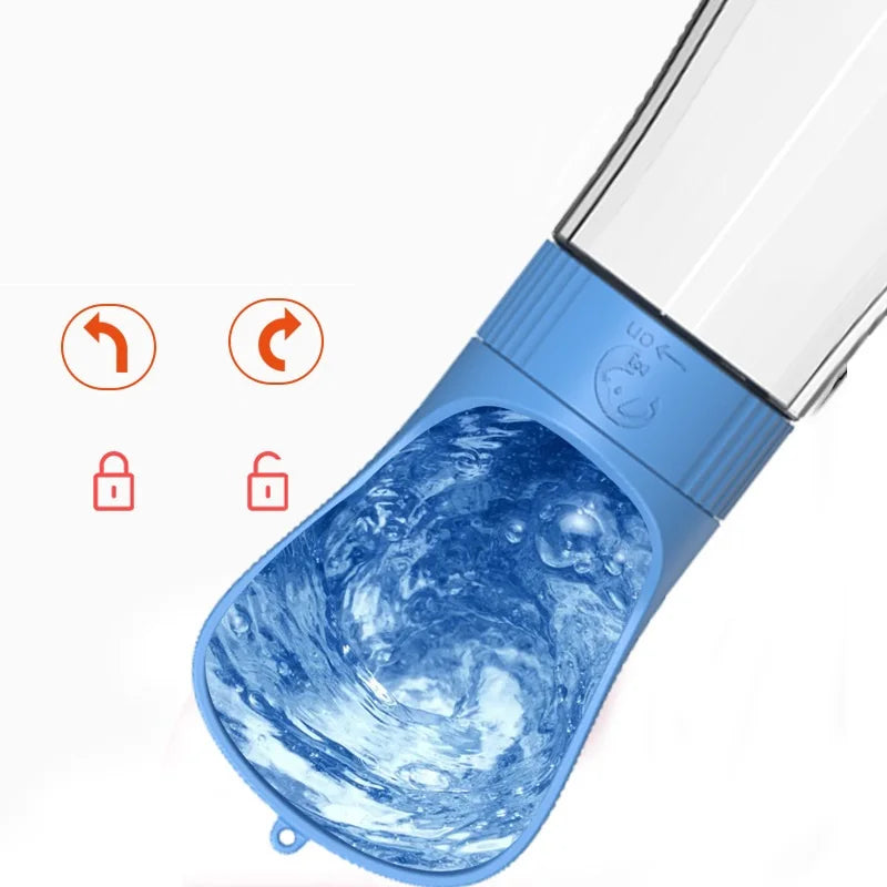 Utazó palack kisállatoknak – friss víz és eledel útközben