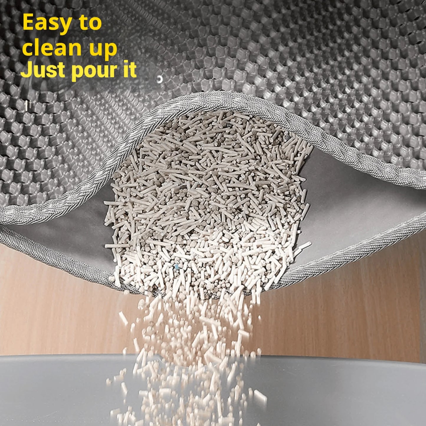 Vízhatlan, dupla rétegű EVA macskaalom alátét – tisztább otthon, kevesebb szóródó alom és egyszerűbb takarítás.