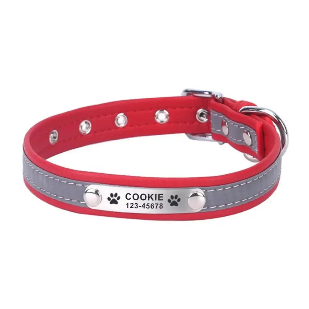 Egyedi gravírozott kutya nyakörv – több színben és méretben