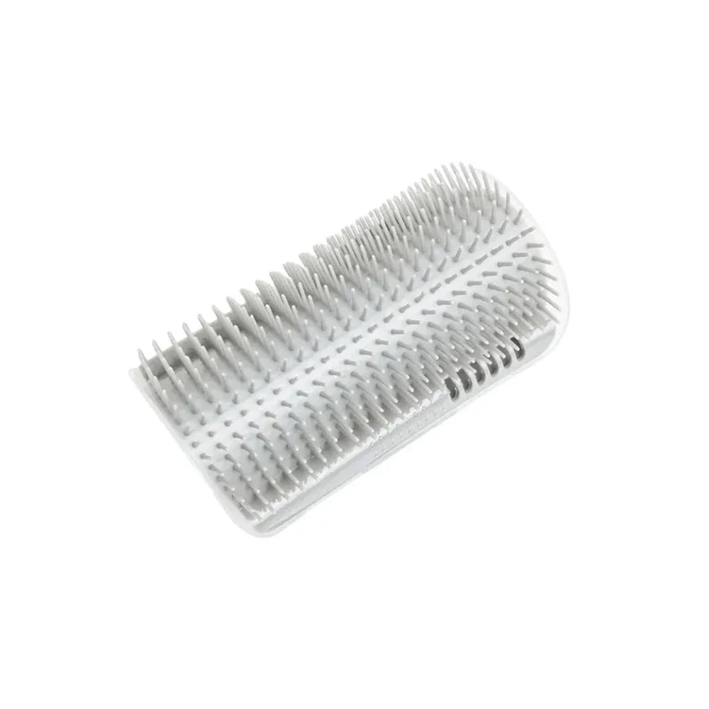 Sarokra rögzíthető önmasszírozó macskakefe – segíti a vedlést, ápolja a szőrt és boldogabbá teszi cicád mindennapjait.