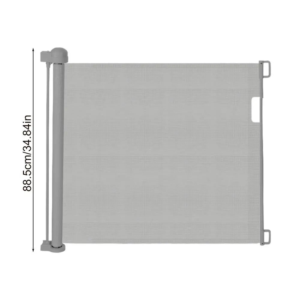 Extra széles, összecsukható hálós kutyakapu – csúszásmentes biztonsági megoldás ajtókhoz, folyosókhoz és teraszokhoz kisállatok számára.